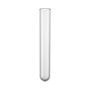 Eprubeta cilindrica, din PS, volum 10ml, transparenta, nesterila, cu dop; Punga x 100 buc