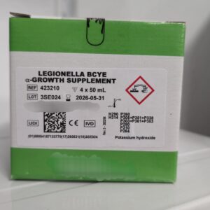 LEGIONELLA BCYE ALPHA GROWTH SUPPLEMENT WITH CYSTEINE 4x500ML