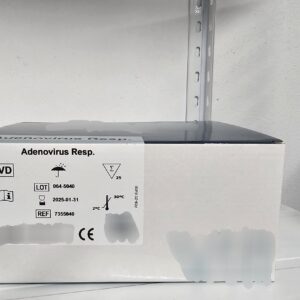 Teste rapide ADENOVIRUS RESPIRATOR ANTIGEN 25 casete