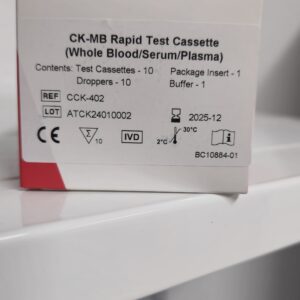 Teste rapide CK-MB 10 casete