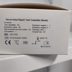 Teste rapide GONORRHEA AG 20 casete