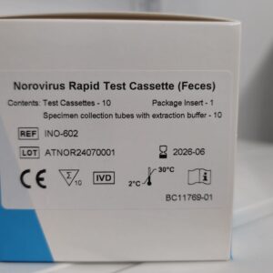 Teste rapide NOROVIRUS AG 10 casete