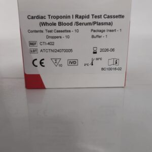 Teste rapide TROPONINA cTnI 10 casete